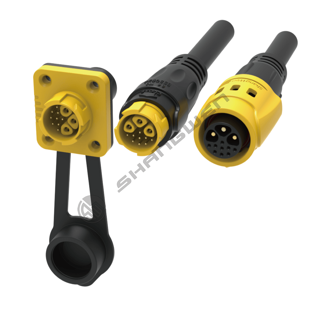 (3+9 pin male plug) SW19-12JSFT